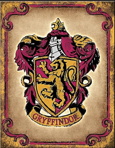 Harry Potter - Gryffindor Metal Sign