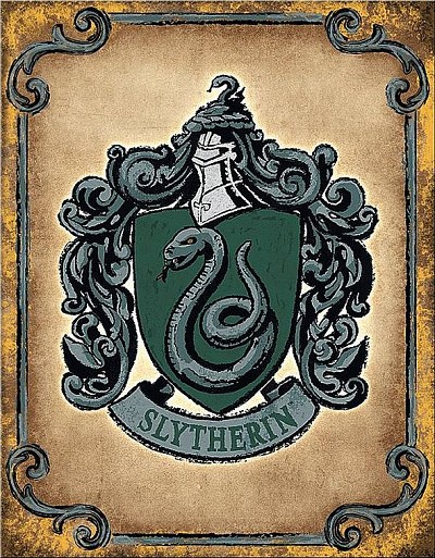 Harry Potter - Slytherin Metal Sign