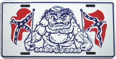 Rebel Monster License Plate