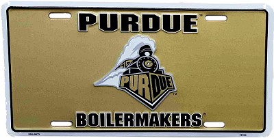 Purdue University Boilermakers License Plate