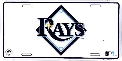 Tampa Bay Rays License Plate