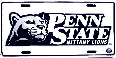 Penn State Lions License Plate