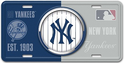 New York Yankees License Plate