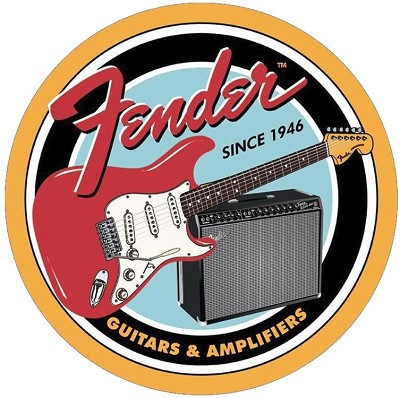 Fender G&A Round Sign