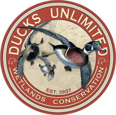 Ducks Unlimited Round Sign