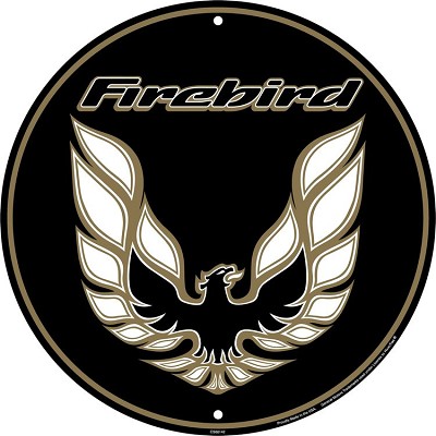 Pontiac Firebird Round Sign