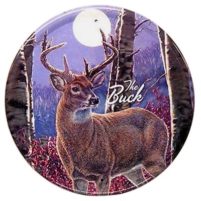 The Buck - Meger  Round Sign