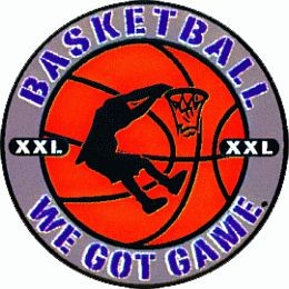 Basketball Round Sign