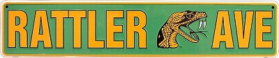 Florida A&M Rattlers  Street Sign