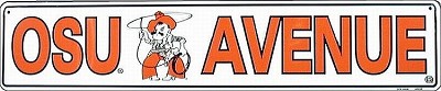 Oklahoma State Cowboys II Street Sign