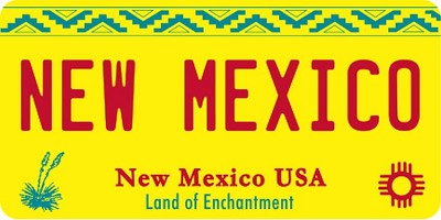 NM New Mexico Lg Sticker