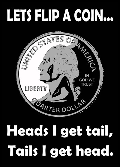 Flip A Coin Magnet