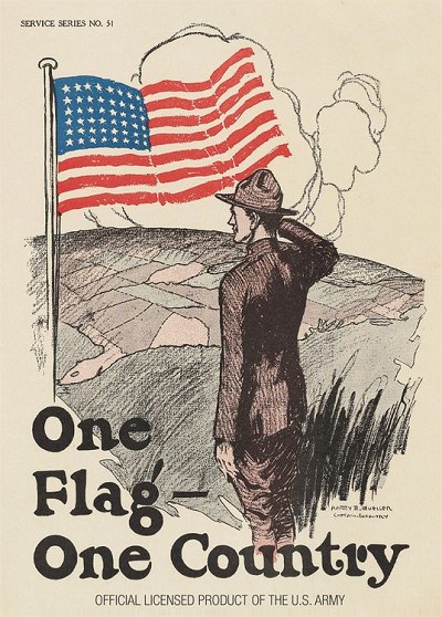 Army One Flag Magnet
