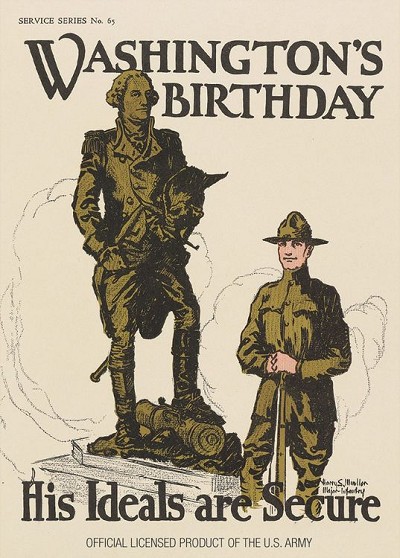 Army Washington Magnet