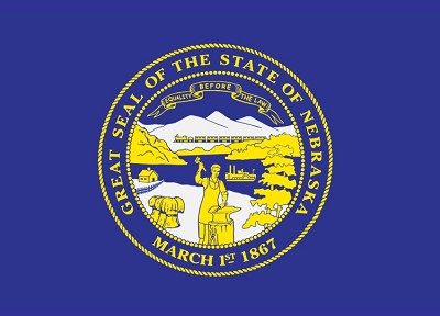 Nebraska Flag Magnet