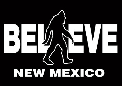 Sasquatch Believe New Mexico Magnet