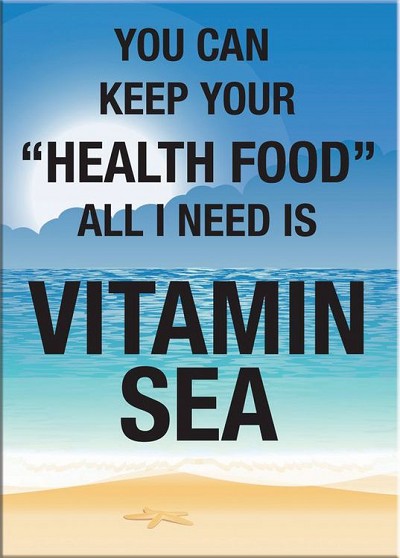 Novelty Vitamin Sea Magnet