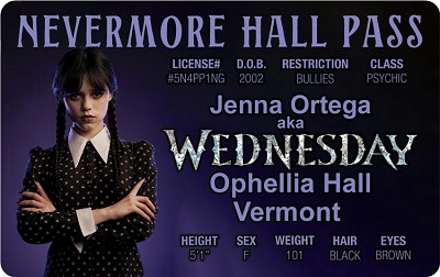 Wednesday Addams ID