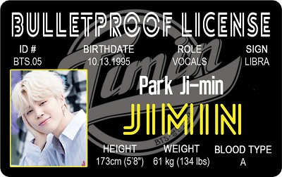BTS - Jimin ID