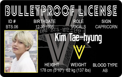 BTS - V ID