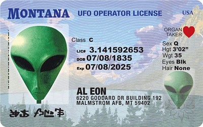 Montana Alien ID