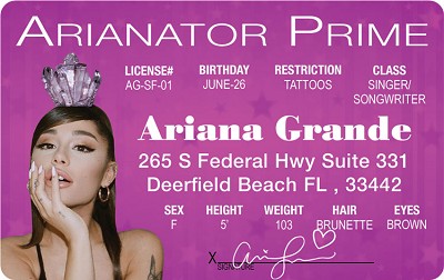Ariana Grande ID