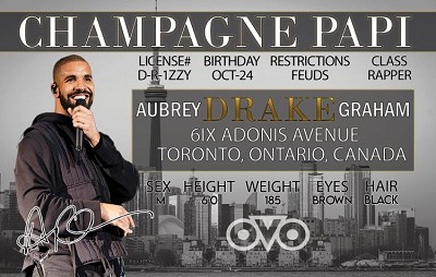 Drake OVO ID