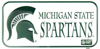 Michigan State Spartans Bike Tag