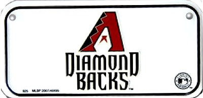 Arizona D-Backs Bike Tag
