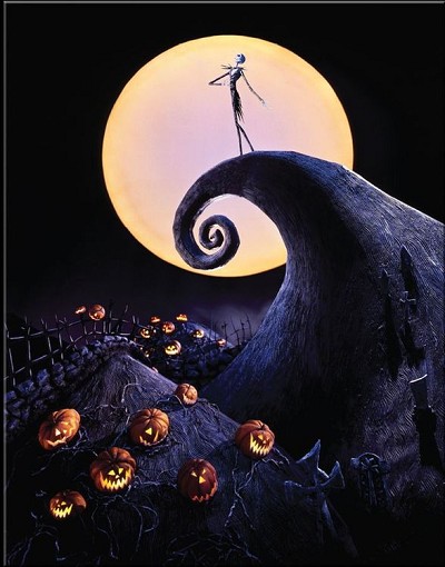 Nightmare Before Christmas Metal Sign