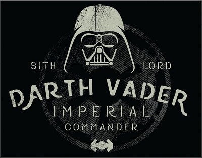 Star Wars Vader Metal Sign
