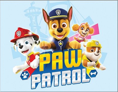 Paw Patrol Metal Sign