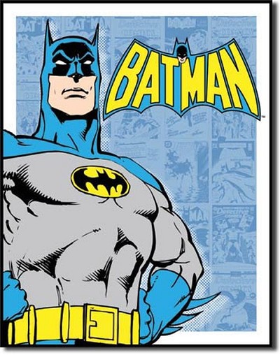 Batman II Metal Tin Sign