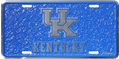 Kentucky Wildcats Mosaic License Plate