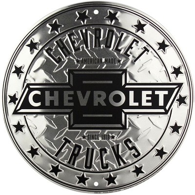 Chevy Trucks Circle Round Sign